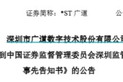 奇门八卦顶格重罚！*ST广道实控人被终身市场禁入